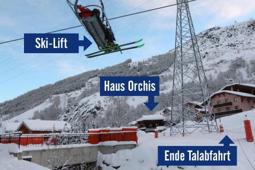 Bed & Breakfast Chalet Orchis -wohnen Am Skilift In Le Bettaix
