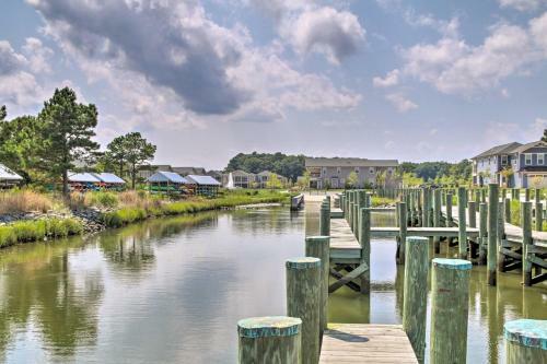Chic Ocean View Home About 5 Mi To Bethany Beach!