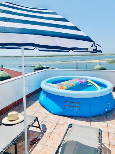 Rooftop Olh�o-algarve Apartamento Com Terra�o Vista Mar