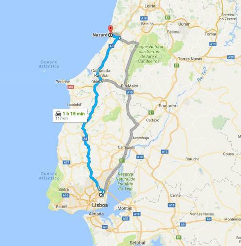 Nazare Apartamento Em Frente Ao Mar