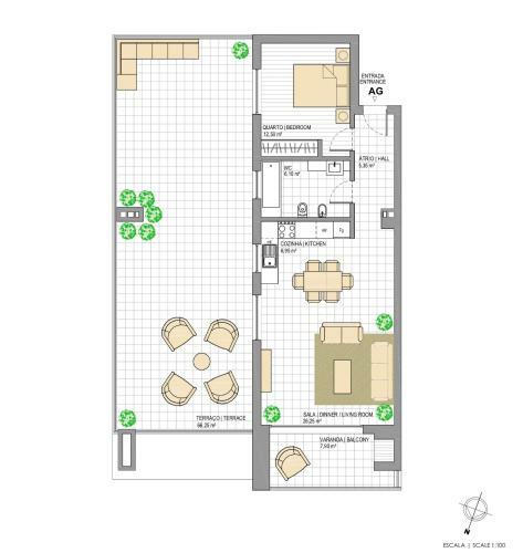Apartamento Sitio Ocean Views