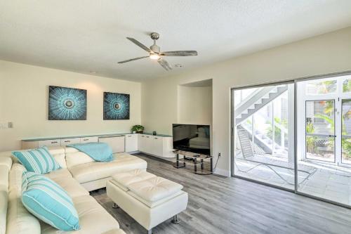 Tropical Waterfront Home Central Location!