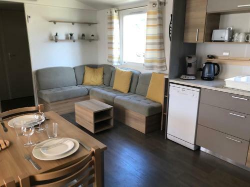 Mobil Home Camping Mar Estang Bord de Plage