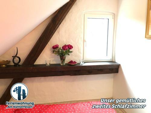 Apartamento Ferienwohnung "am Kletterfelsen"