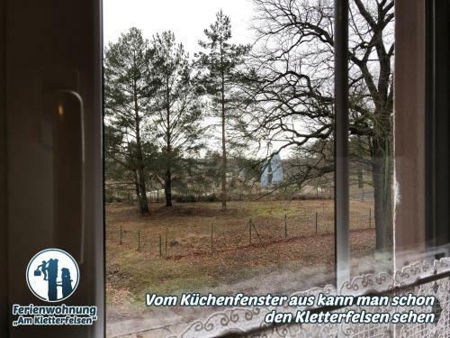 Apartamento Ferienwohnung "am Kletterfelsen"