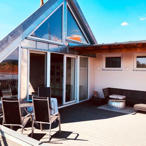 Apartamento Exklusives Loft Unterm Dach Mit 40qm Terrasse