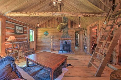 Montana Retreat Original Hamilton Log Cabin!