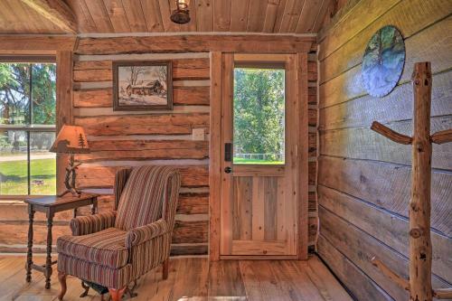 Montana Retreat Original Hamilton Log Cabin!