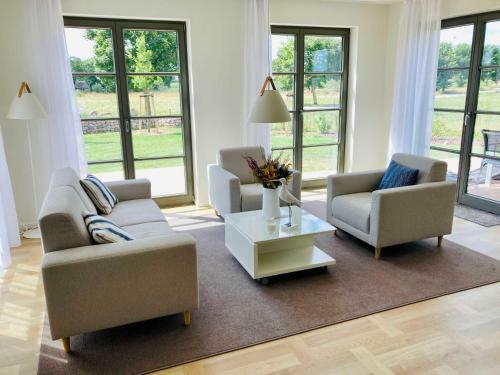 Apartamento Urlaub de Luxe Unter Reet Bach Ins