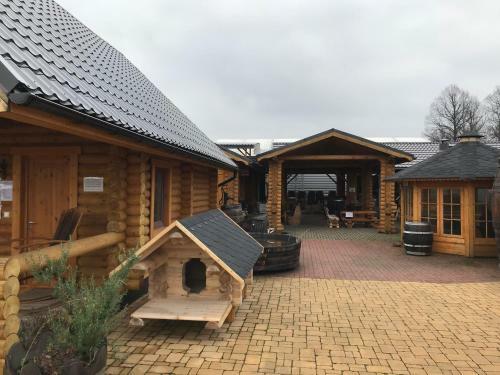 Wellness H�tte Am Zwenkauer See Bei Leipzig