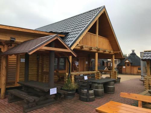 Wellness H�tte Am Zwenkauer See Bei Leipzig