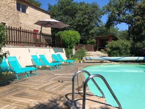 Apartamento La Bastide de Mauragne - G�te Les Iris