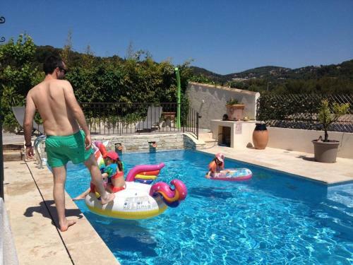 Studio Villa Espace Piscine Terrasse Bandol