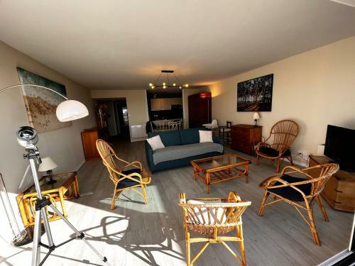 Apartamento Appt Traversant Vu Mer Et Dunes Avec Garage