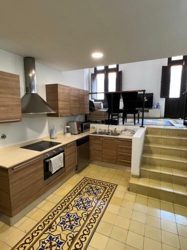 Antique Two-storey Apartment In A Modern Style.