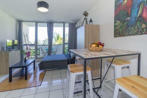 Apartamento Boucan Beach Joli Studio Vue Mer � Boucan Canot