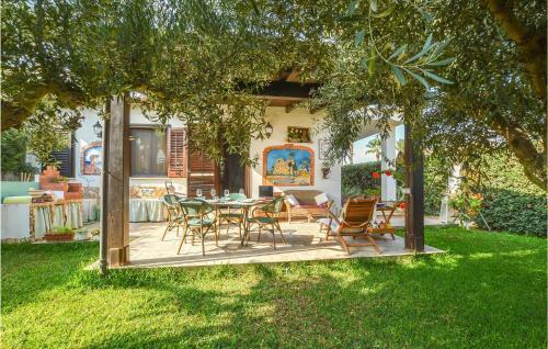 Awesome Home In Tre Fontane With 2 Bedrooms