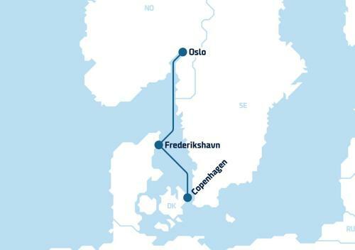 Dfds Ferry - Copenhagen To Oslo