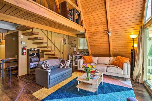 Running Springs A-frame With Deck And Mtn Views!