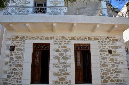 Traditional Cretan Stone House With Ondas