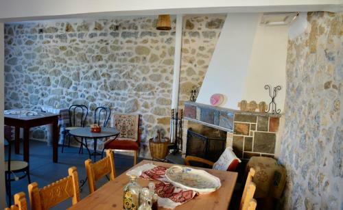 Traditional Cretan Stone House With Ondas