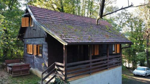 Wooden House Near The River Kupa