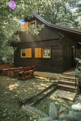 Wooden House Near The River Kupa