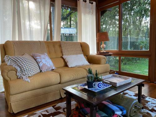 Casa Estilo Canadense - Canela