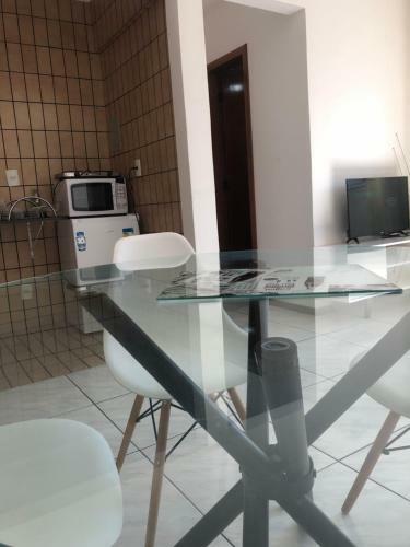 Apartamento Apto Central, Ar, Smart Tv, Cozinha