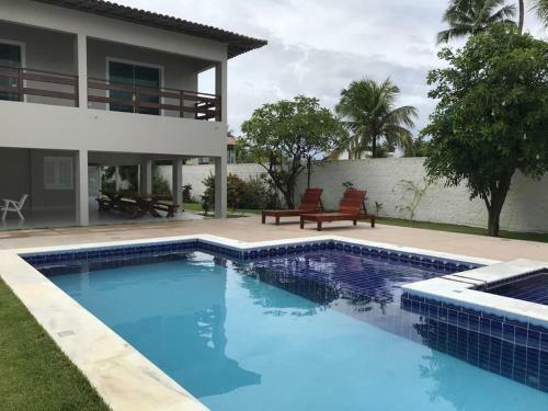 Ampla Casa Na Beira Mar de Maragogi