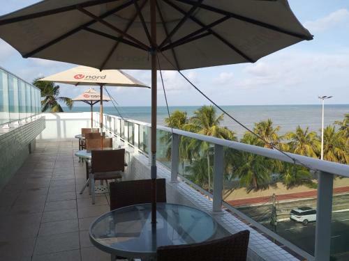 Apartamento Beira Mar Com Vista Do Mar Do Cabo Branco B