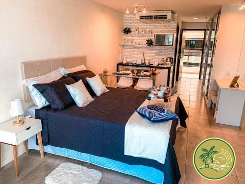 Apartamento Estiloso Com Vista Mar No Ritz Su�tes.