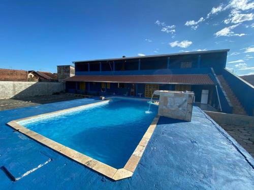Blue House - Casa Com Ampla �rea de Lazer E Piscina