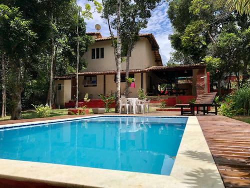 Casa Com Piscina Em Arraial'dajuda - 700m Do Uiki Parracho