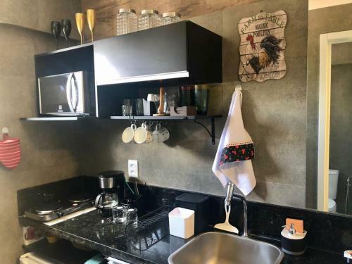Apartamento Flat Natal Com Vista Para O Mar E Cozinha Completa
