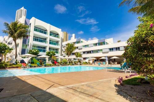Apartamento Flat No Hotel Ponta Negra Beach