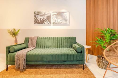 Apartamento Vt02 Excelente Apto Quarto E Sala A 300m Da Praia