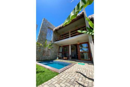 Casa Na Praia Do Patacho Com Piscina Privativa