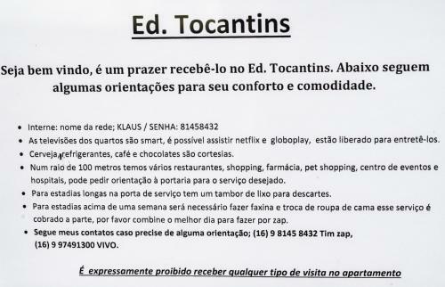 Apartamento Edif�cio Tocantins
