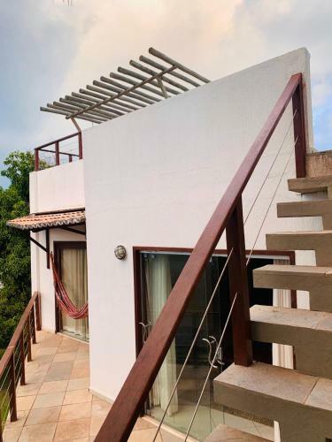 Apartamento Duplex Com Vista Ao Mar E Hidromassagem Na Cobertura