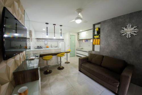 Apartamento Qavi - Triplex Com Sol�rio No Centro de Pipa #solar�gua180