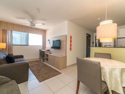 Apartamento Nob2104 Excelente Flat Em Boa Viagem Com 2 Quartos