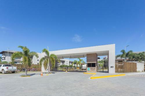 Flat Cercado Pelo Para�so No Beach Class Eco Life