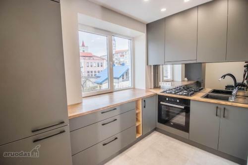 Jauk?s Apartamentai-studija, Centre