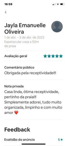 Espetacular Casa A 50m Da Praia