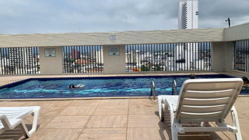 Apartamento Flat Belvedere Com Hidro E Piscina