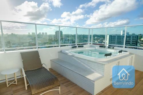 Apartamento Studio Completo Luxuoso Em Piat�