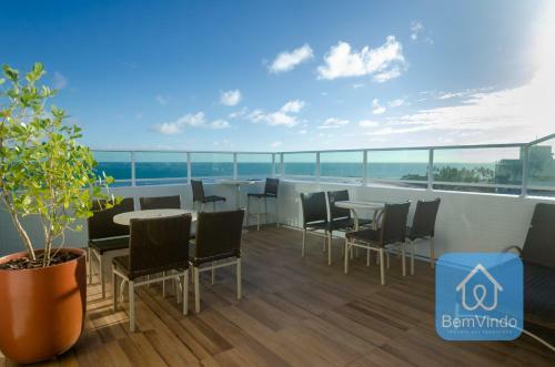 Apartamento Studio de Luxo Com Vista Mar Em Piat�