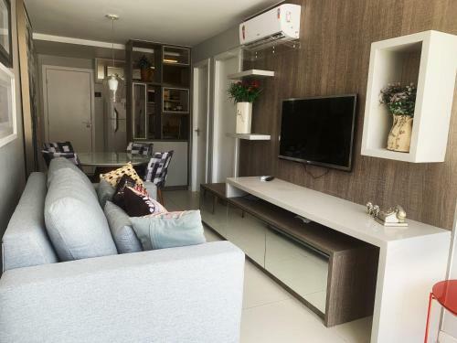 Apartamento Na Orla Da Barra Com Vista Mar