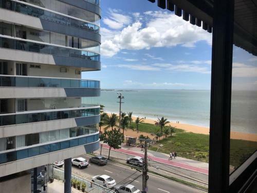 Apartamento Flat Praia Da Costa Vista Para O Mar